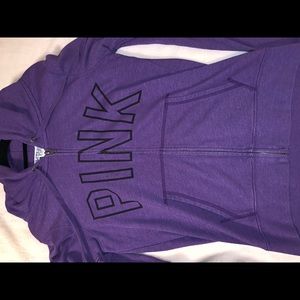 Pink Victoria’s Secret zip up